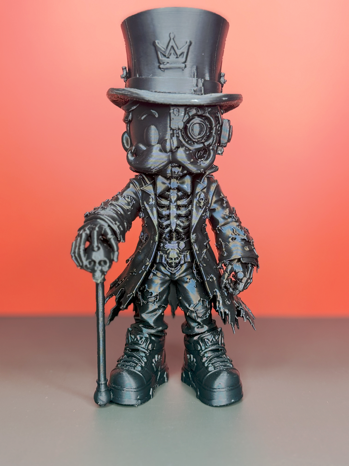 Mint x Grim Reaper – 8-Inch Collectible | All Black Edition