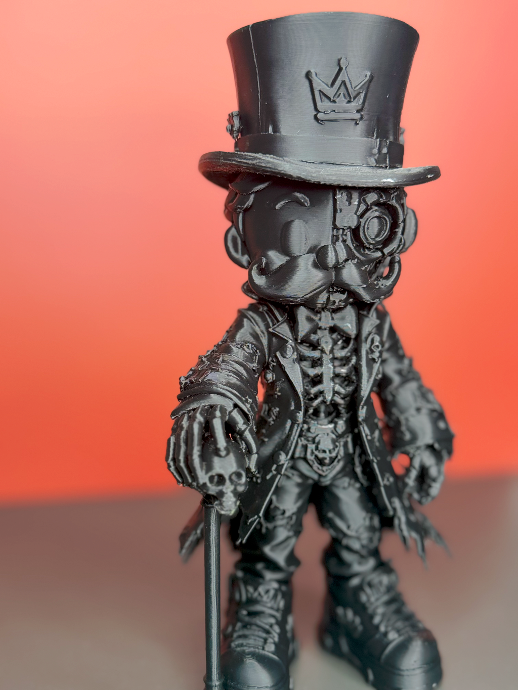 Mint x Grim Reaper – 8-Inch Collectible | All Black Edition
